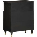  Stranska omarica 60x33x75 cm trden mangov les | Shoptok.si