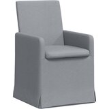  Trpezarijske stolice 2 pcs Svjetlosiva 57 x 67 x 95 cm tkanina | shoptok.hr