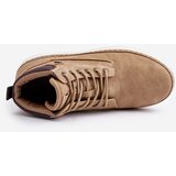 Big Star Lace-up men's ankle boots Big Star Hi-Poly System brown | shoptok.hr