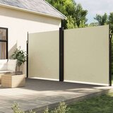 vidaXL Bočna tenda na uvlačenje krem 220 x 1000 cm | shoptok.hr