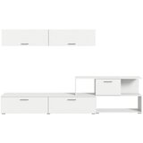 MID.YOU Dnevni Regal Chepo Bela 277x102 Cm u