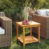 vidaXL Bočni stolić od masivnog bagremovog drva 45 x 45 x 45 cm Cijene
