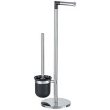 Wenko 21836800 - WC četka PARUS 25,5x57 cm nerđajući čelik/srebrna/crna | Eponuda.com