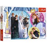 Trefl Frozen 2. - Sestavljanka z bleščicami, 100 kosov Cene