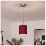  Brilagi-LED Luster na sajli NUBILA 1xE27/60W/230V prečnik 14 cm crna/pompejska crvena Cene