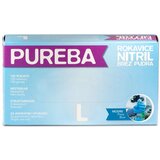  Rokavice iz nitrila Pureba (velikost: L, 100 kos/pak, brez pudra, modre) | Shoptok.si