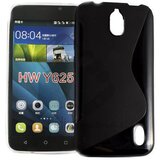  Gumijasti / gel etui S-Line za Huawei Y625 - črni Cene