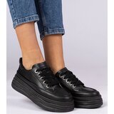 Gemre Black women's high-sole sneakers Selina | shoptok.hr