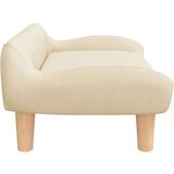 vidaXL Otroški kavč krem 70x40x24 cm blago | Shoptok.si
