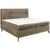 Esposa POSTELJA BOXSPRING 160 cm x 200 cm , tekstil umazano rjava Cene