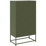  Visoka ploča maslinasto zelena 68x39x123 cm čelik | Eponuda.ba