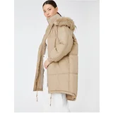 Koton Coat - Ecru - Puffer