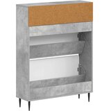  Ormar za cipele HAARLEM 78 x 24 x 103 cm Konstruirano drvo - Betonska siva | shoptok.hr