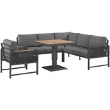Modern Living Lounge Garnitura Washington, Antracit, 4-Delno | Shoptok.si
