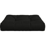  Jastučić za sjedalo od 1 dijela VIANEN 100% poliester Crna - Crna 60 x 60 x 12 cm 1 | shoptok.hr