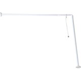 Tendance držač zavjese za kadu sa kablom za pričvršćivanje za strop aluminij, bijeli | Eponuda.ba