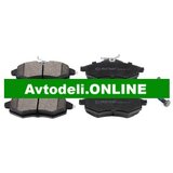 CITROËN/PEUGEOT Komplet zavornih oblog za sprednjo os C2 C3 | Shoptok.si