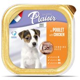 Plaisir pašteta za štence - piletina 300 g