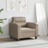  Fotelja smeđesiva 60 cm od mikrovlakana | shoptok.hr
