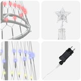  LED božićno drvce s stalakom Šareni 51 x 51 x 190 cm Metal | shoptok.hr