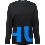 Hugo Blue Majica 'Nallison' modra / črna