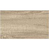  Plutajuća zidna polica boja hrasta i bijela 50x23x3,8 cm MDF | shoptok.hr