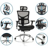 MID.YOU Pisarniški Stol Ergo-u2 Lm, Črna | Shoptok.si