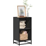 vidaXL Ormar za knjige crni 40x35x76 cm izrađeno drvo Cijene