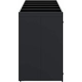  Skladištenje kanti za 5 kanti Crna 340 x 77,5 x 121,5 cm | shoptok.hr