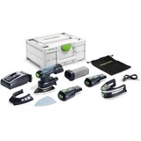 Festool Akku-Deltaschleifer DTSC 400 3,0 I-Plus, vključno z 2 x 3,0 Ah baterijo, hitrim polnilnikom in Systainerjem, 578 | Shoptok.si