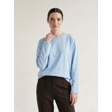 Sinsay Pamučna bluza s dugim rukavima | shoptok.hr