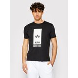 Alpha Industries Majica Logo 126547 Črna Regular Fit | Shoptok.si