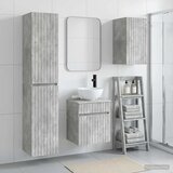  Set namještaja za kupaonicu 3 kom. Betonska siva - Betonska siva | shoptok.hr