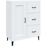  Komoda bela 69,5x34x90 cm konstruiran les, (20600769) | Shoptok.si