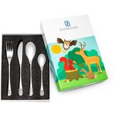 Zilverstad Dječji pribor za jelo 4 kom od nehrđajućeg čelika u srebrnoj boji Forest Animals – | shoptok.hr