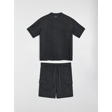 Sinsay Rebrasta dvodijelna oversized soft touch pidžama | shoptok.hr