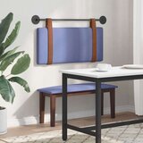  Držeće uzglavlje Zidne Traper plava 90 x 55 x 5 cm Antikni PU - Trapere plave boje 80 cm bez LED | shoptok.hr