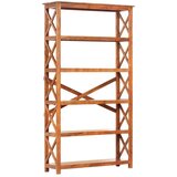 vidaXL Knjižna polica 100x30x180 cm akacija s finišem iz palisandra | Shoptok.si