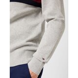 Tommy Hilfiger Pulover marine / svetlo siva / temno rdeča / bela | Shoptok.si