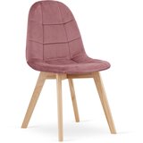 Brandless Stol BORA - temno roza žamet x 2, (22044519) | Shoptok.si