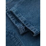 Ombre Men's denim joggers with asymmetrical stitching - blue | shoptok.hr