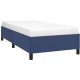  Okvir za krevet bez madraca plava 90x200cm od tkanine | shoptok.hr