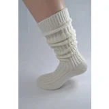 Dewberry 47820 Wool Boot Socks-CREAM