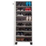 Woody Fashion cipelarnik 50x127x38cm Belo-Crni | ePonuda.com