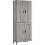  Visoka komoda siva sonome 69,5x34x180 cm od konstruiranog drva | shoptok.hr