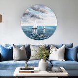 Okrugle slike sa akrilnim Azurnim horizontima | different dimensions