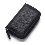 INF Nova denarnica za kartice RFID iz pravega usnja Black, (21327683) | Shoptok.si