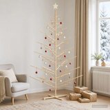  Drveno božićno drvce KOTKA 240 cm Masivna borovina Prirodno - 240 cm Prirodna (neobrađena) Cijene