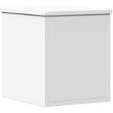  Kutija za pohranu bijela 30 x 35 x 35 cm od konstruiranog drva | shoptok.hr