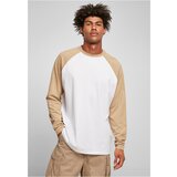Urban Classics Plus Size Organic Oversized Raglan Long Sleeve White/Beige Cijene